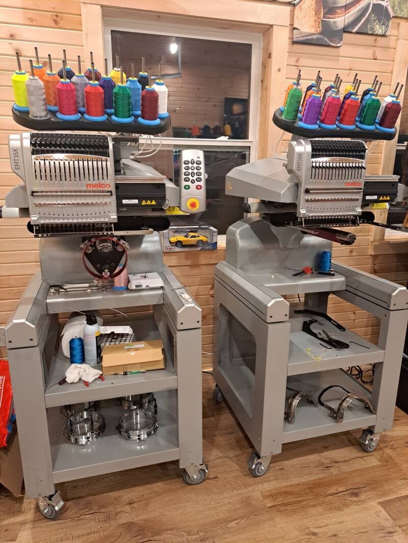 Melco EMT16X Embroidery Machine